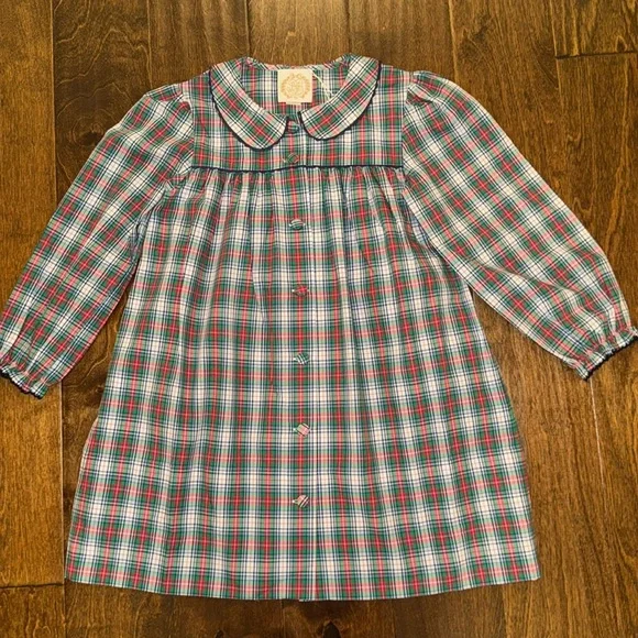NWT TBBC Tabitha's Teacher's Pet Dress - Prestonwood Plaid - 7 - price is firm - Picture 1 of 6
